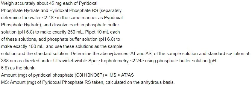 P5P Powder MOA